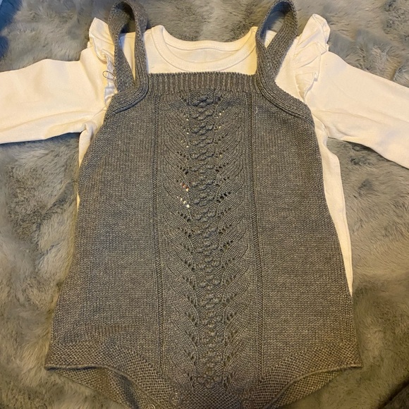 Cat & Jack Other - 4 for $20 in bundle-Cat and Jack sweater romper with shirt